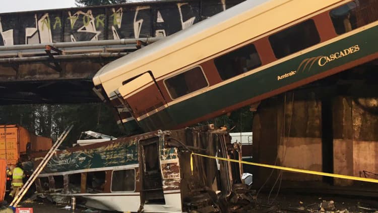 At least six people dead in Amtrak derailment: AP