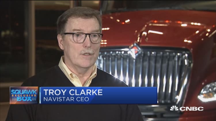 Navistar CEO: 2017 came in like a lamb and is going out like a lion