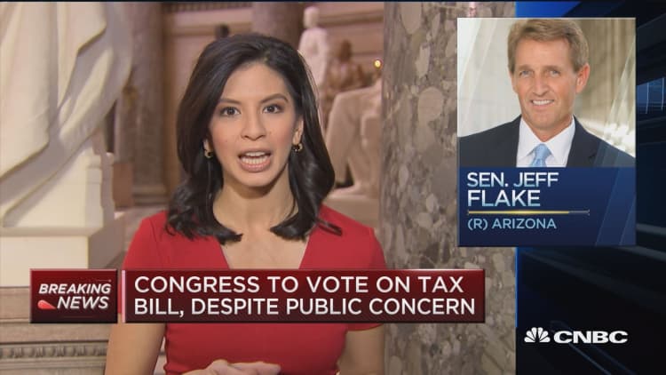 Congress to vote on tax bill