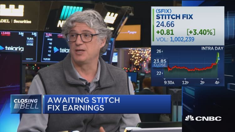 Stitch Fix shares pop ahead of earnings