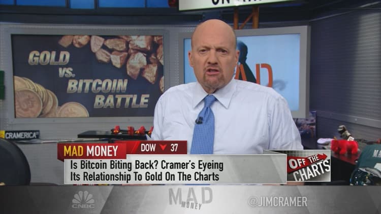 Cramer: Why bitcoin is not replacing gold anytime soon