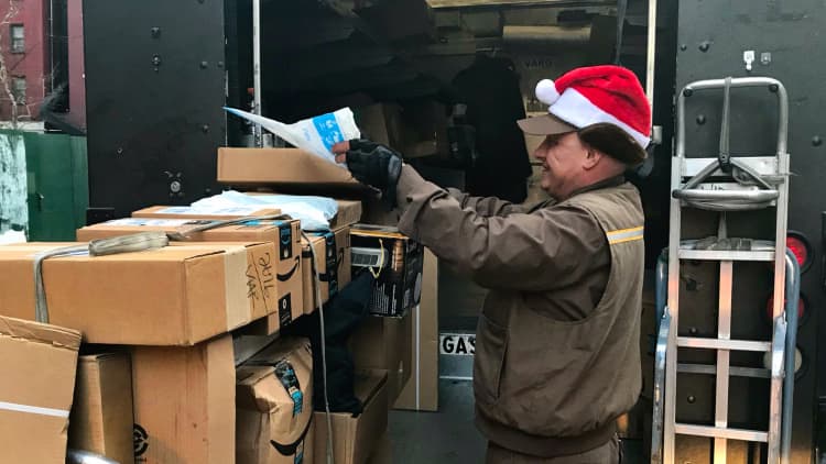 Holiday shippers' report card shows on-time deliveries making top grades