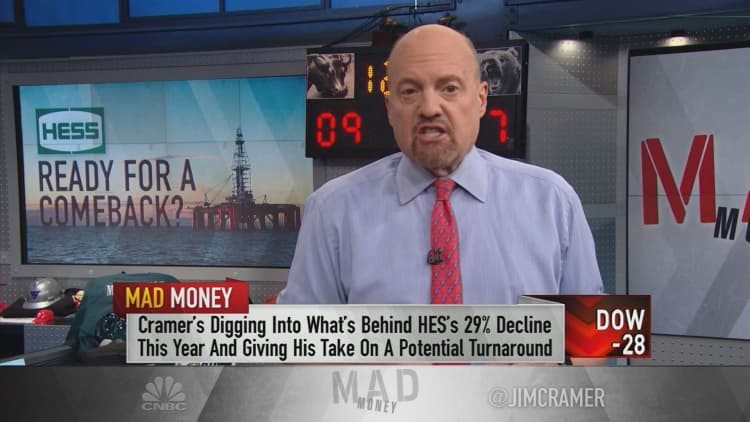 Cramer: Buy Hess because activists could turn the oil play around