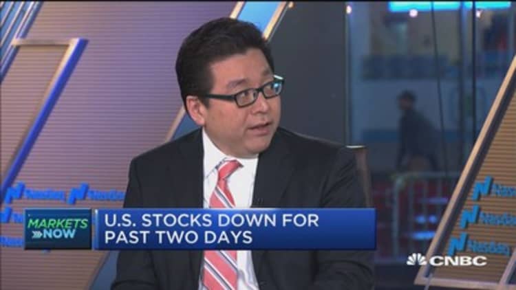 Inflation is the most important thing I'll be watching in 2018: Tom Lee