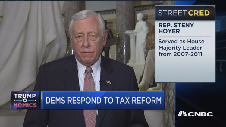 Rep. Steny Hoyer: Expect GOP tax bill will produce 'negative effects' down the road