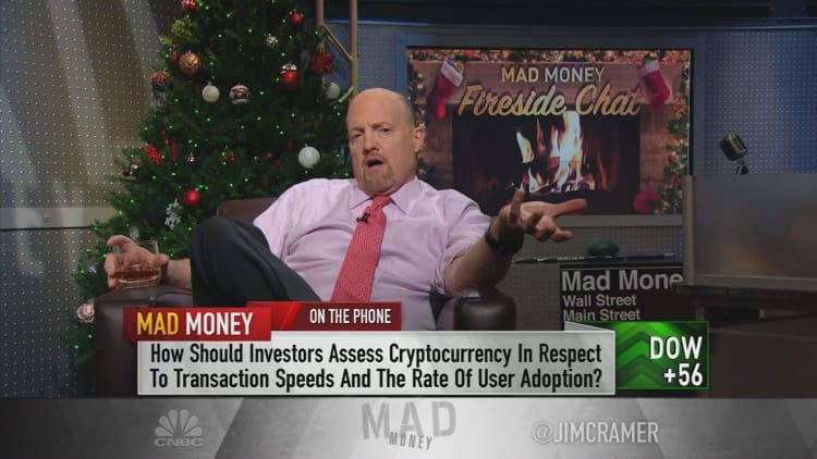 Cramer says Bitcoin has 'first-mover advantage' over Litecoin