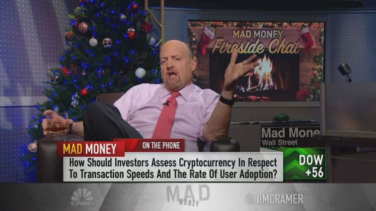 Cramer's fireside chat: Bitcoin has 'first-mover advantage' over Litecoin