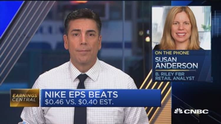 Nike's North America sales disappoint: B. Riley retail analyst