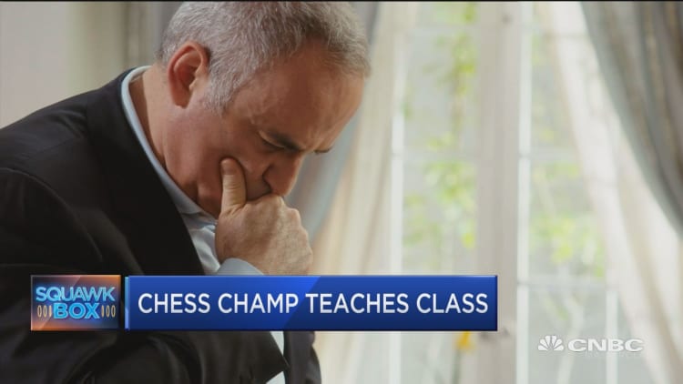 Garry Kasparov's master class in inspiration