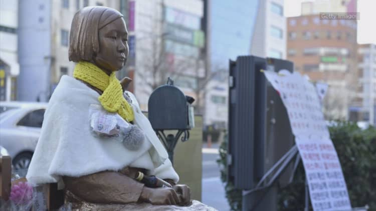 South Korea says 'comfort women' agreement with Japan  is flawed