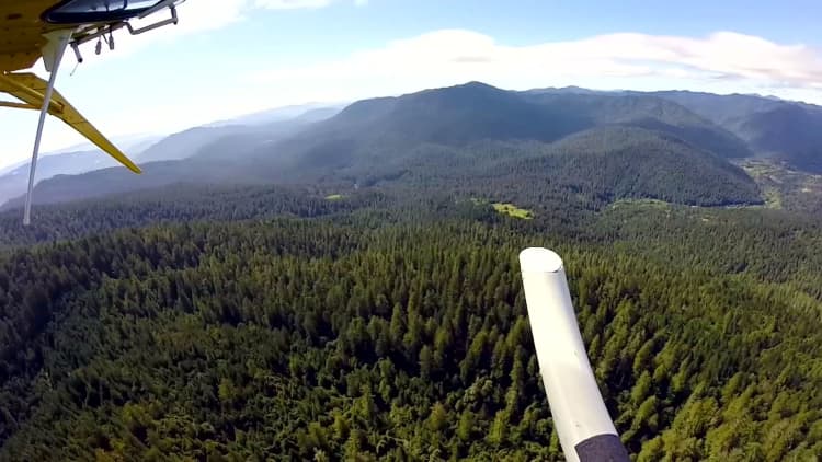 A birds-eye view of Humboldt County