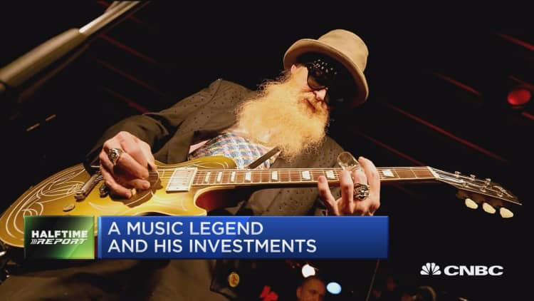 Music legend Billy Gibbons on his six-string investments