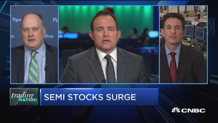 Trading Nation: Semi stocks surge
