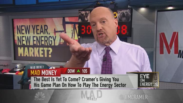 Cramer shares his top energy stock picks as oil prices rise