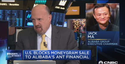 US blocks MoneyGram sale to Alibaba's Ant Financial