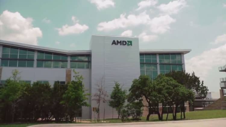 AMD shares surge on report of an Intel chip security flaw