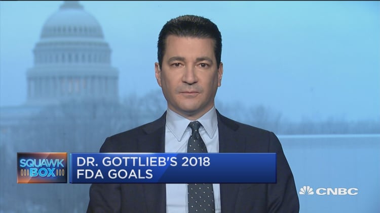 FDA's Gottlieb: Our goal is to get generic drugs approved faster