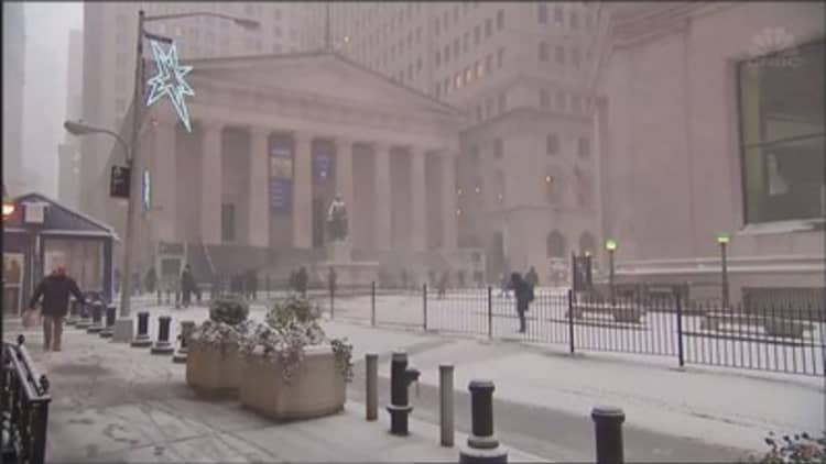 A massive snowstorm is sweeping the U.S.