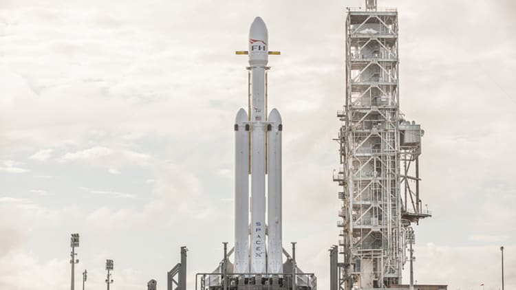 SpaceX test fires Falcon Heavy, one of the most powerful rockets ever