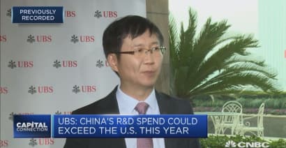 China has stepped up its R&D efforts