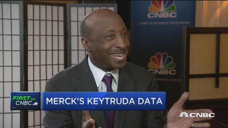 Merck CEO: We continue to work with Trump Administration to try and do what's good for patients
