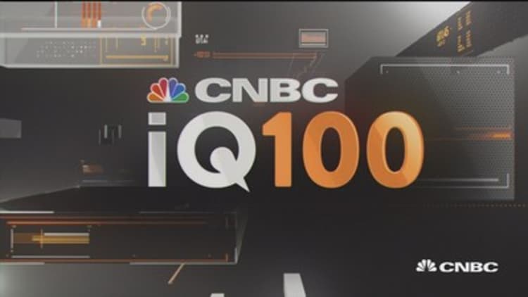 Pharma leading the IQ 100