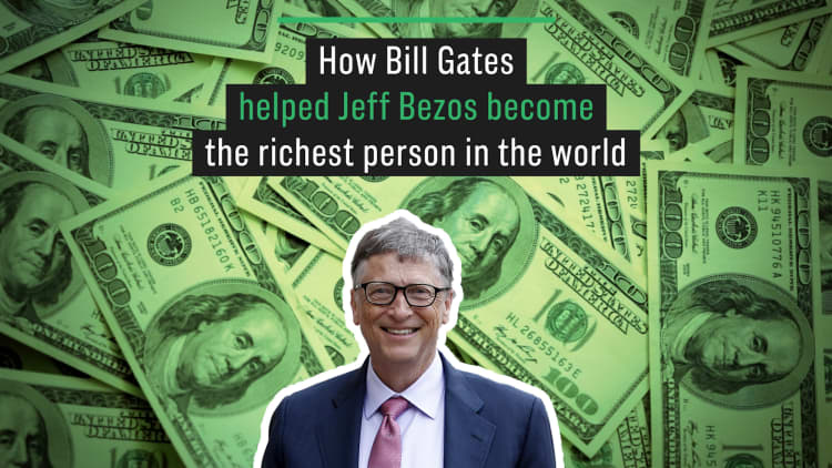 How Bill Gates helped Jeff Bezos become the richest person in the world