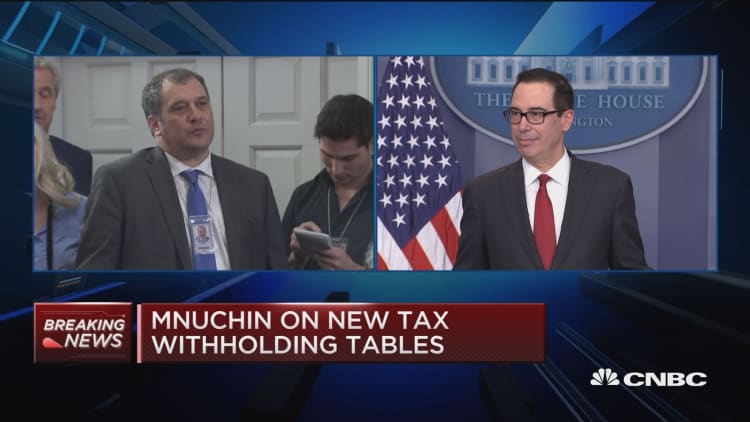 Treasury Secretary Mnuchin: Most important issue is for companies to increase wages