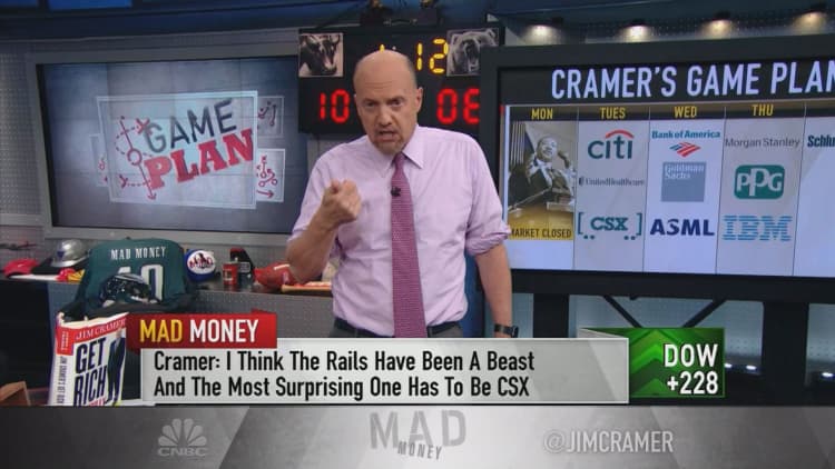 Cramer's game plan: JP Morgan set the benchmark. Now watch the banks