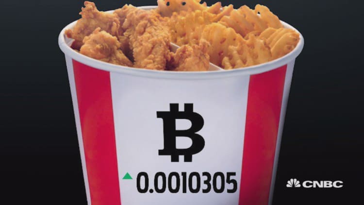 KFC just introduced the Bitcoin Bucket