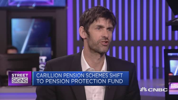 Hargreaves Lansdown: Pension system has worked with Carillion
