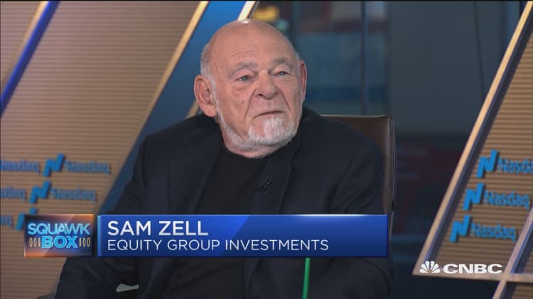 Billionaire Sam Zell on markets: I think the current situation seems like irrational exuberance