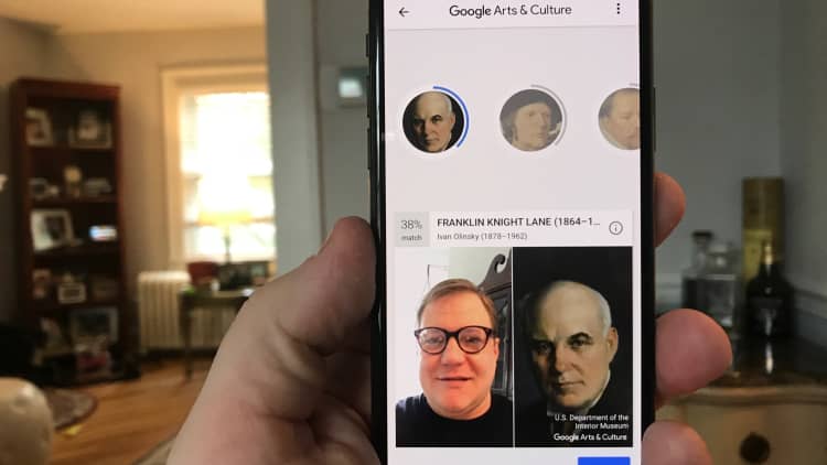 This Google app matches your face with famous paintings