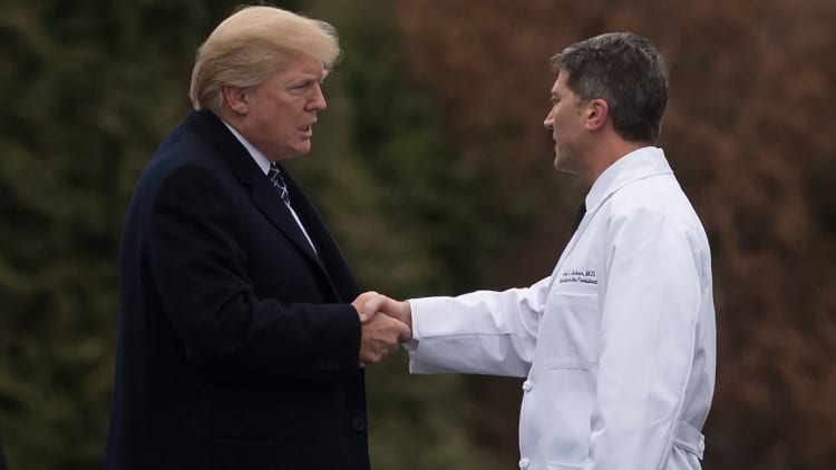 White House Physician: Trump cognitive screening was normal