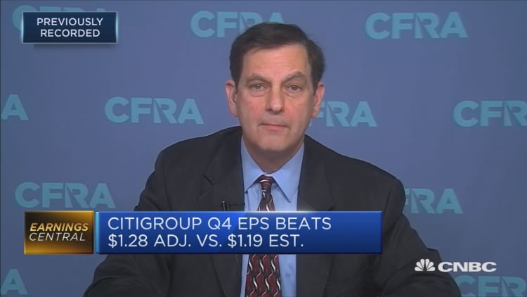 This analyst has a 'hold' rating on Citi