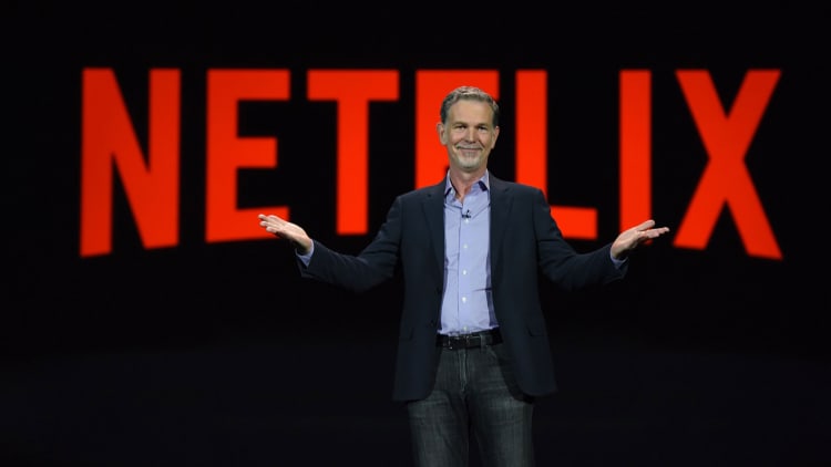 Netflix shares on the rise after revenues beat