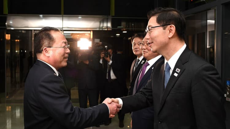 North Korea, South Korea to march together at Olympics