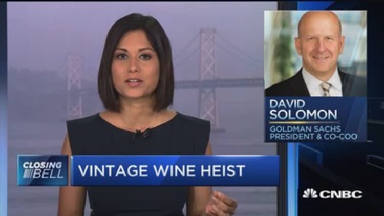 Goldman exec swindled out of $1.2M worth of wine