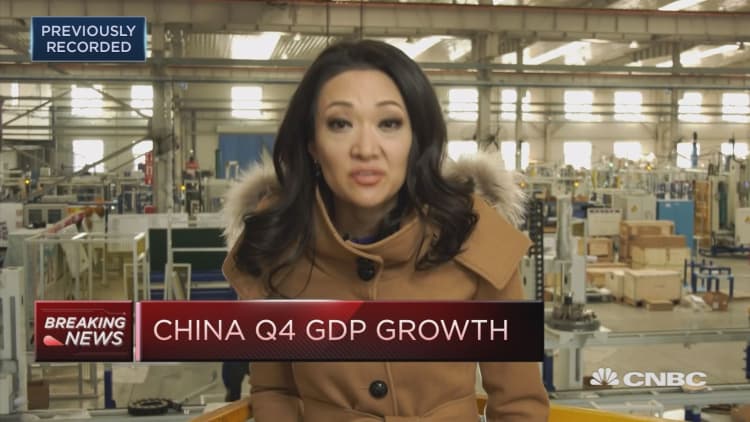 China GDP growth beats expectations
