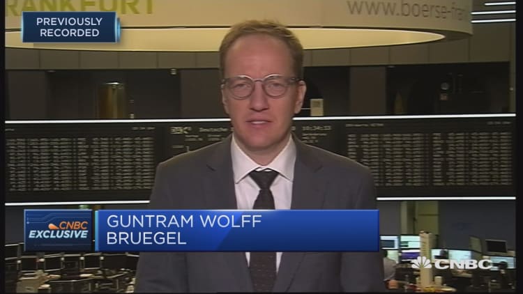 Bruegel’s Wolff: German current account surplus is ‘highly unusual’