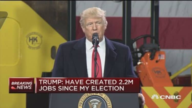 Trump: More than 2 million workers have already received a tax-cut bonus