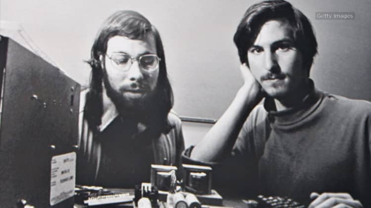 Steve Wozniak is still on Apple's payroll four decades after co-founding the company
