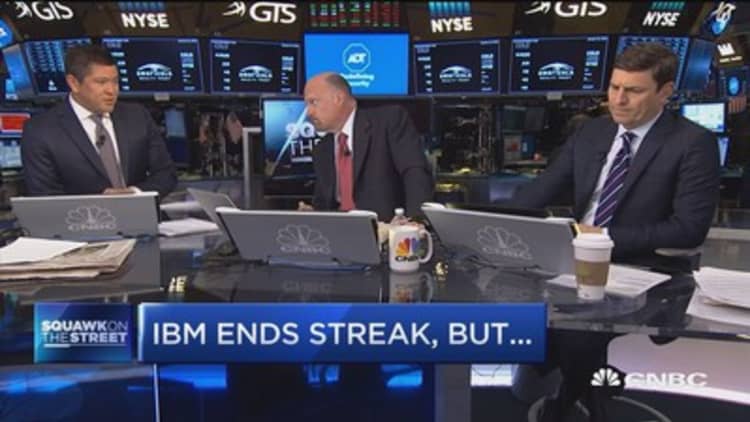 Jim Cramer: IBM is a work in progress and an inexpensive story