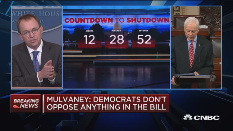 OMB Director Mulvaney: We are going to manage the shutdown differently