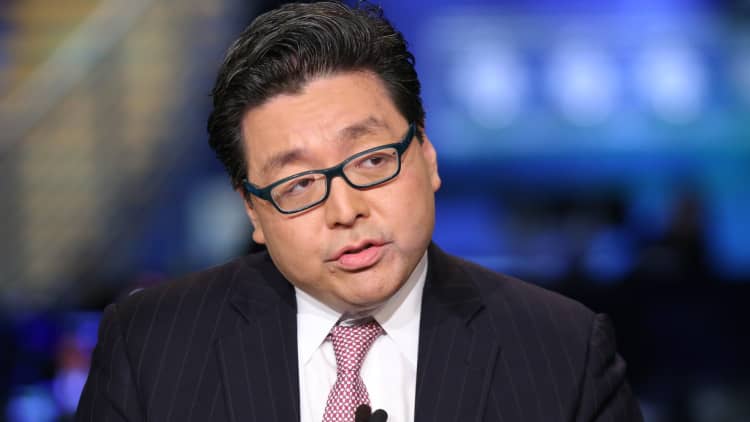 Fundstrat's Tom Lee: I still want to buy this dip