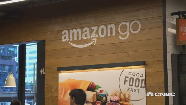 Amazon automated grocery store finally launches