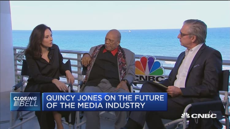 Quincy Jones speaks to CNBC about the future of music