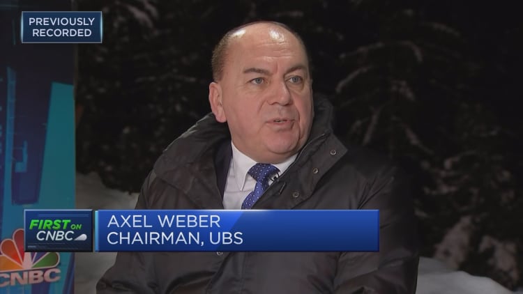 Sentiment in the market is too buoyant: UBS Chairman Axel Weber