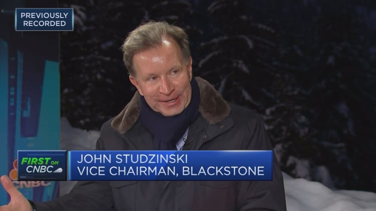 This is the first Davos with substantial US contingency: Blackstone's Studzinski