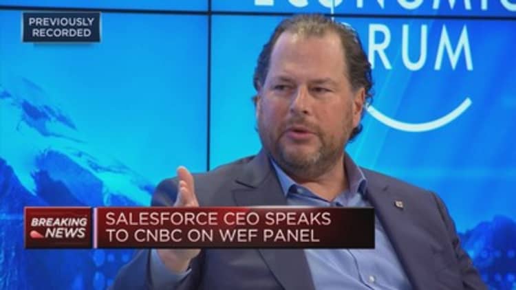 Salesforce CEO: Uber issue became a crisis of trust
